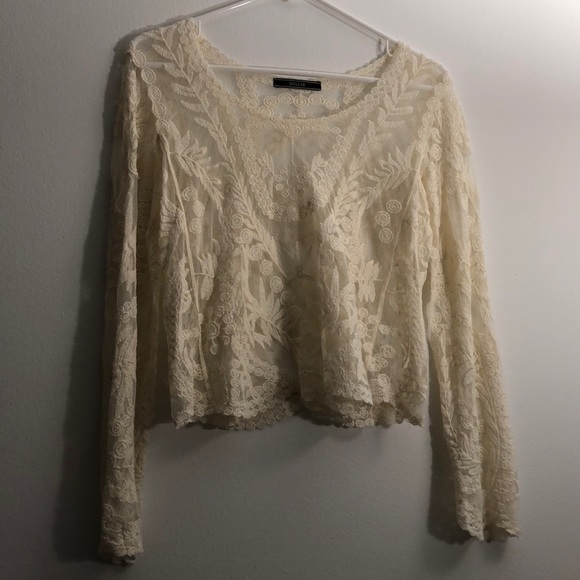 dulcie Tops - Long sleeve lace top